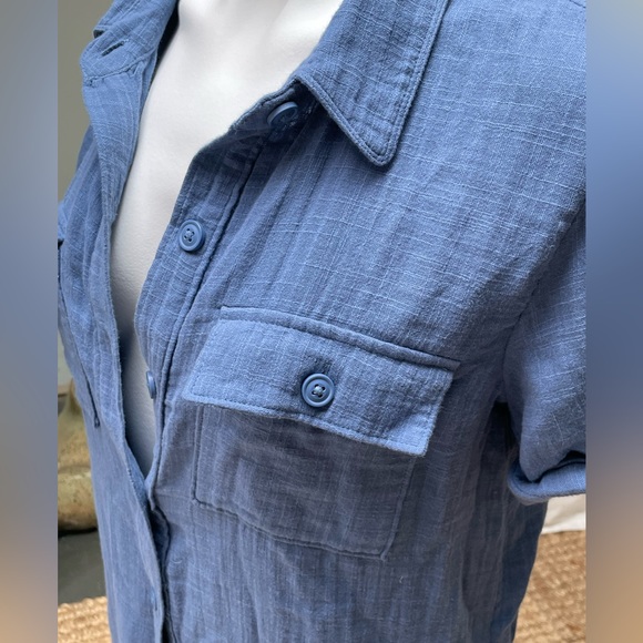 New Aerie softest utility romper In blue Medium - Picture 8 of 9